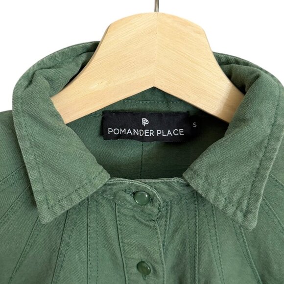 Pomander Place Polly Dress Green Small Preppy Smart Tunic - Picture 5 of 8